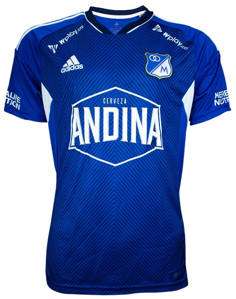 Camisa I Millonarios 2023 Adidas oficial 